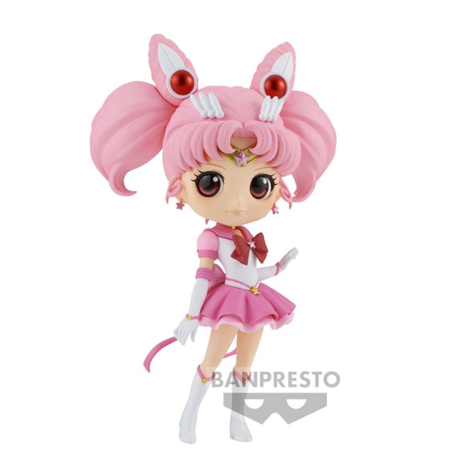 Anime QPosket Sailor Moon Figures | Sailor Moon Cosmos The Movie - Q Posket - Eternal Sailor Chibi Moon (Ver. A)