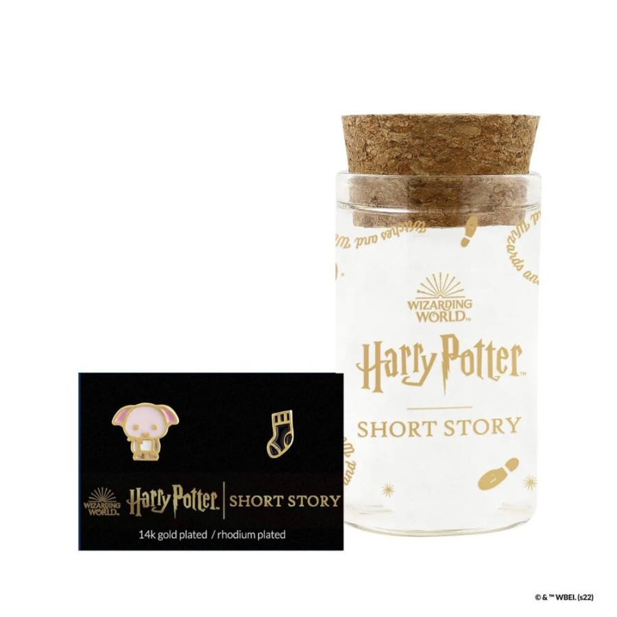 Popculture Harry Potter | Harry Potter - Dobby & Sock Epoxy Earrings