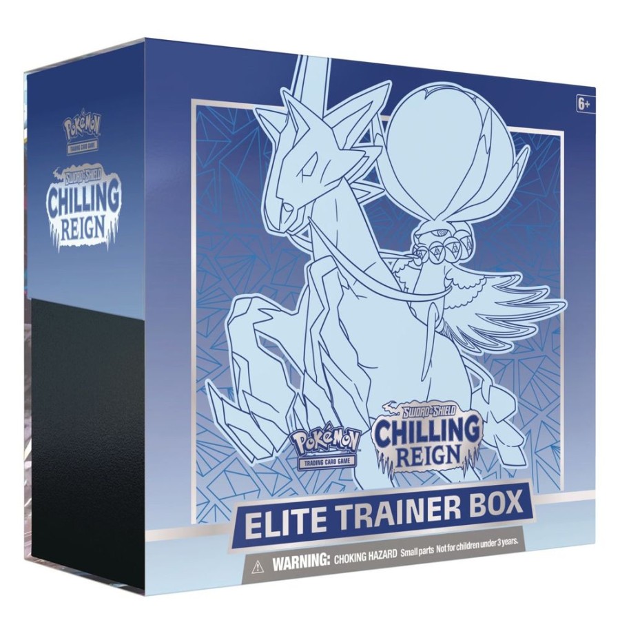 Games & Puzzles Pokemon | Pokemon Tcg: Sword & Shield Chilling Reign Elite Trainer Box