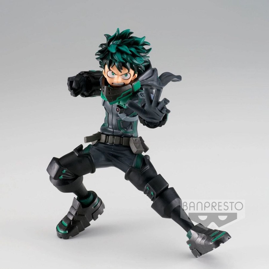 Anime My Hero Academia Figures | My Hero Academia: World Heroes Mission - The Amazing Heroes - Izuku Midoriya Figure