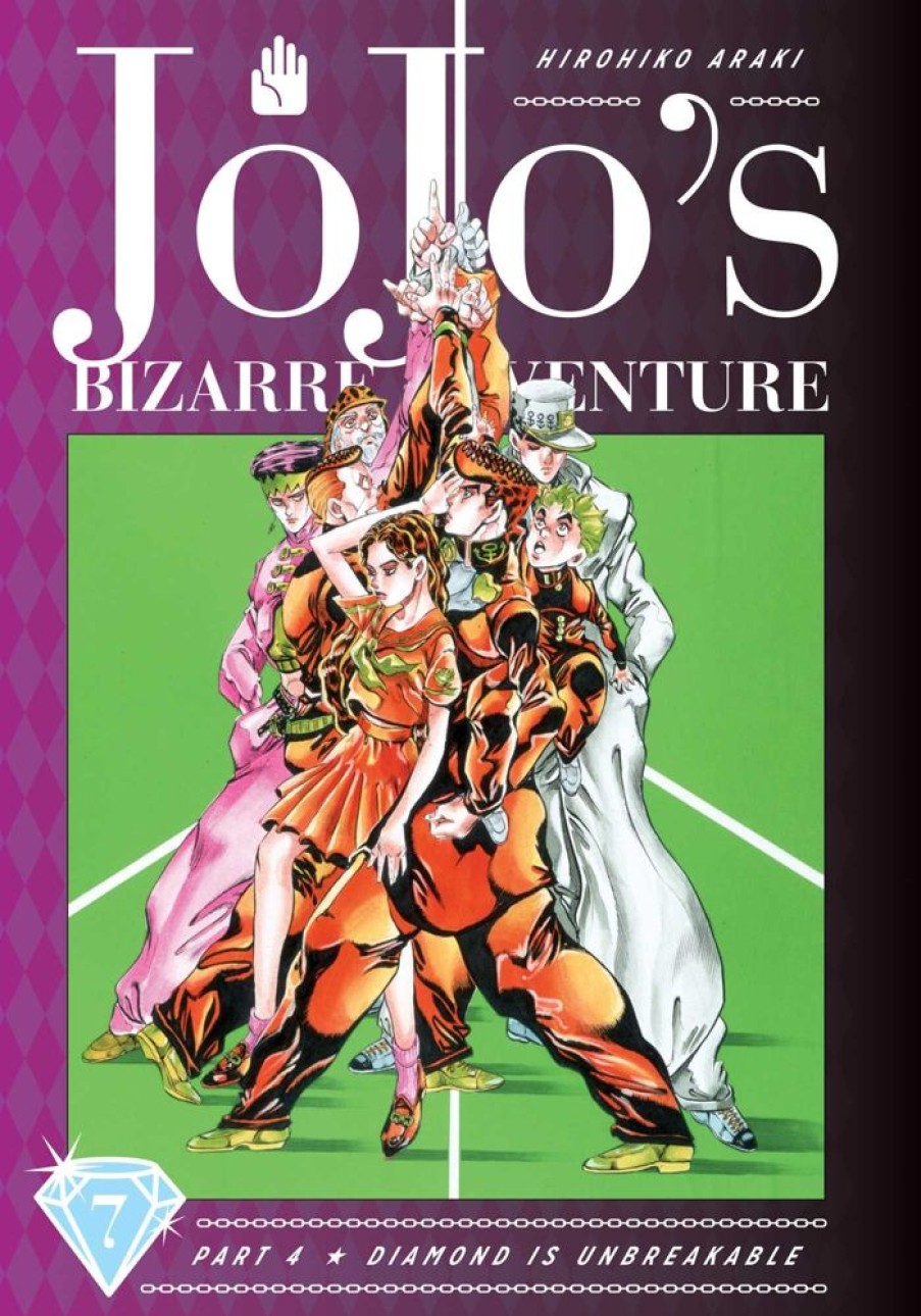 Anime JoJo's Bizarre Adventure | Manga - Jojo'S Bizarre Adventure: Part 4 - Diamond Is Unbreakable, Vol. 7