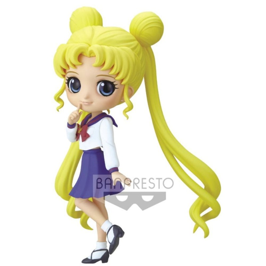 Anime Sailor Moon Sailor Moon Figures | Sailor Moon Eternal - Pretty Guardian - Q Posket - Usagi Tsukino (Ver. B: Pastel Colour)