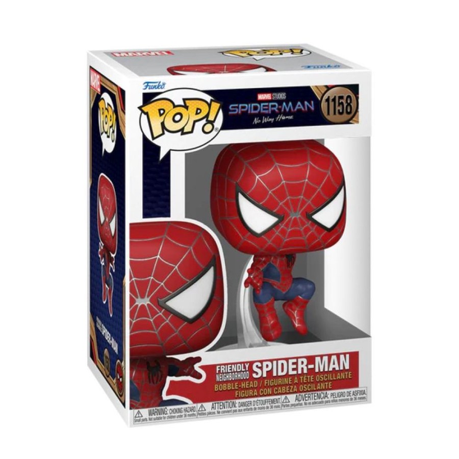 Popculture Funko | Spider-Man: No Way Home - Friendly Neighborhood Spider-Man Pop! Vinyl