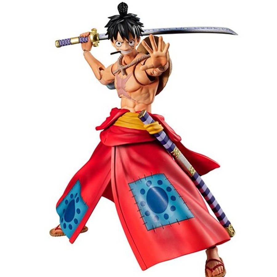 Toys One Piece | One Piece - Variable Action Heroes - Luffy Taro Action Figure