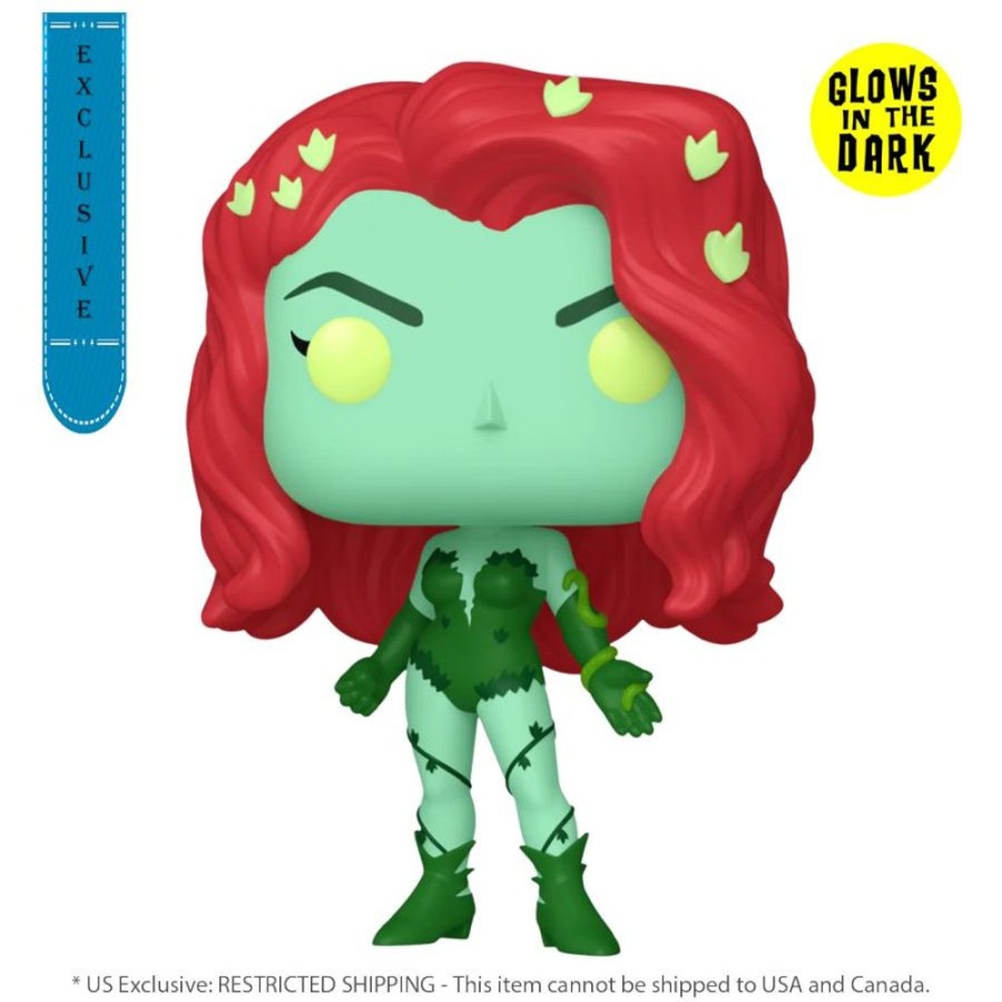 Popculture Funko | Harley Quinn: Animated - Poison Ivy (Plant Suit) Glow Pop! Vinyl [Rs]