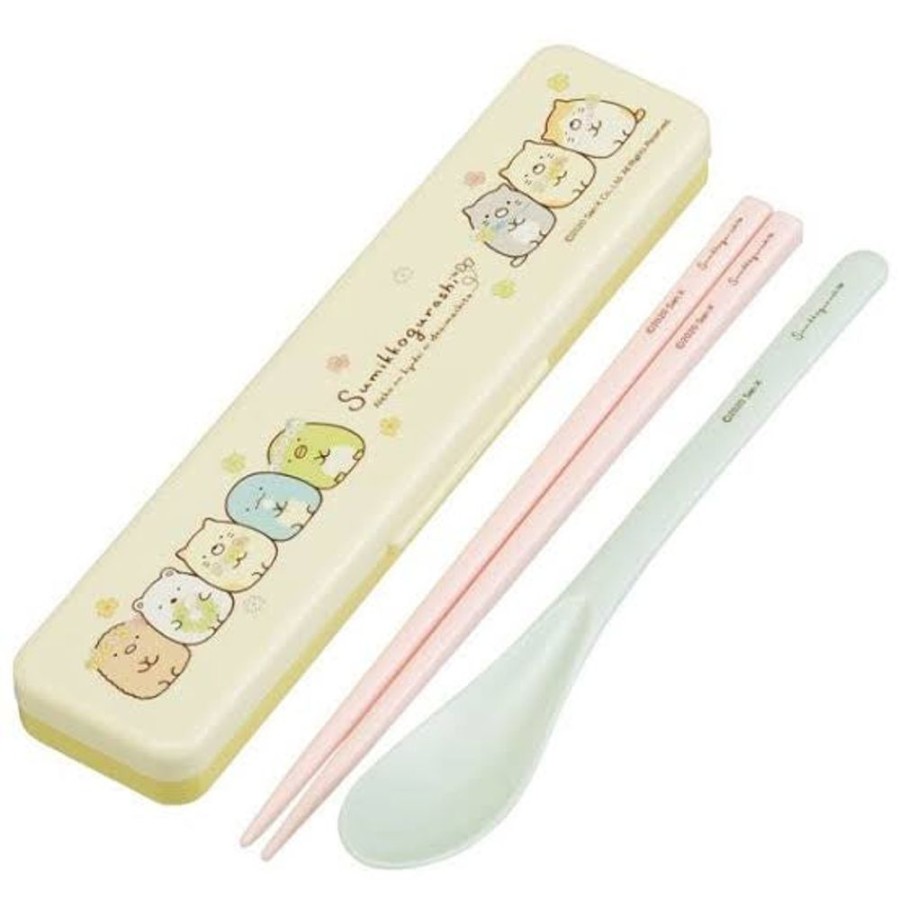 Anime Skater | Sumikko Gurashi Chopsticks & Spoon Set - Family