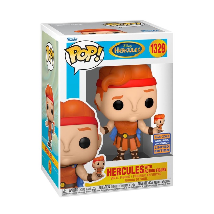 Toys Funko | Hercules - Hercules With Action Figure Pop! Vinyl Wc23