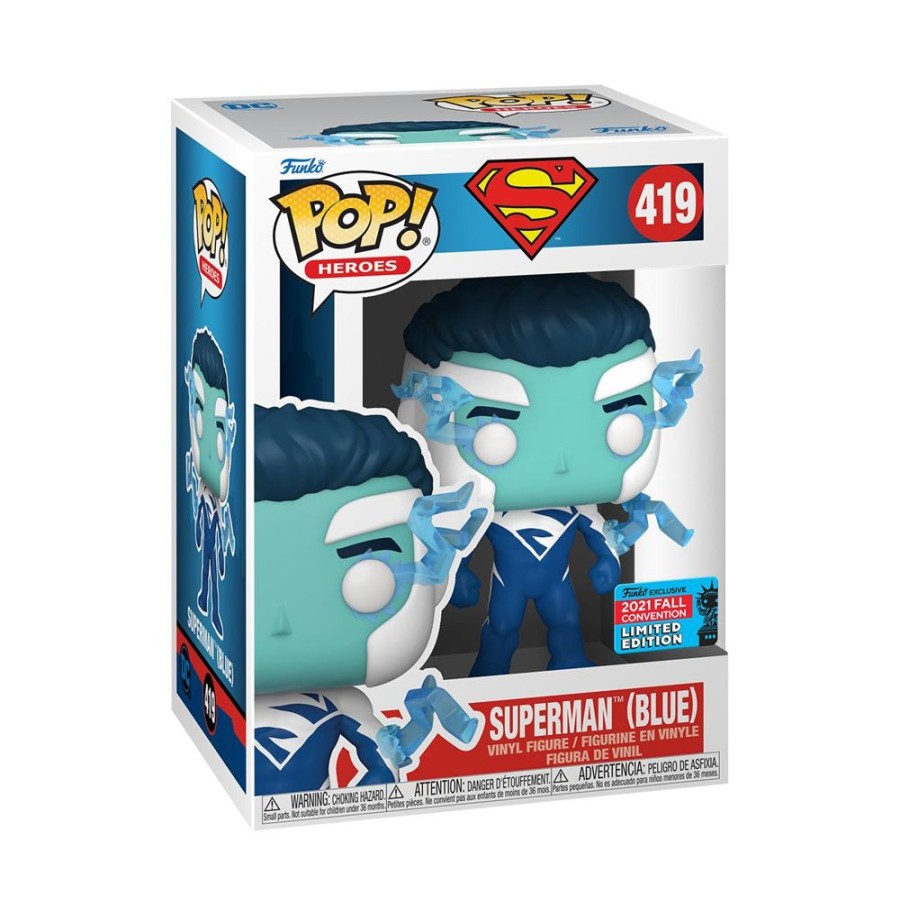 Popculture Funko | Superman - Superman (Blue) Pop! Vinyl Ff2021