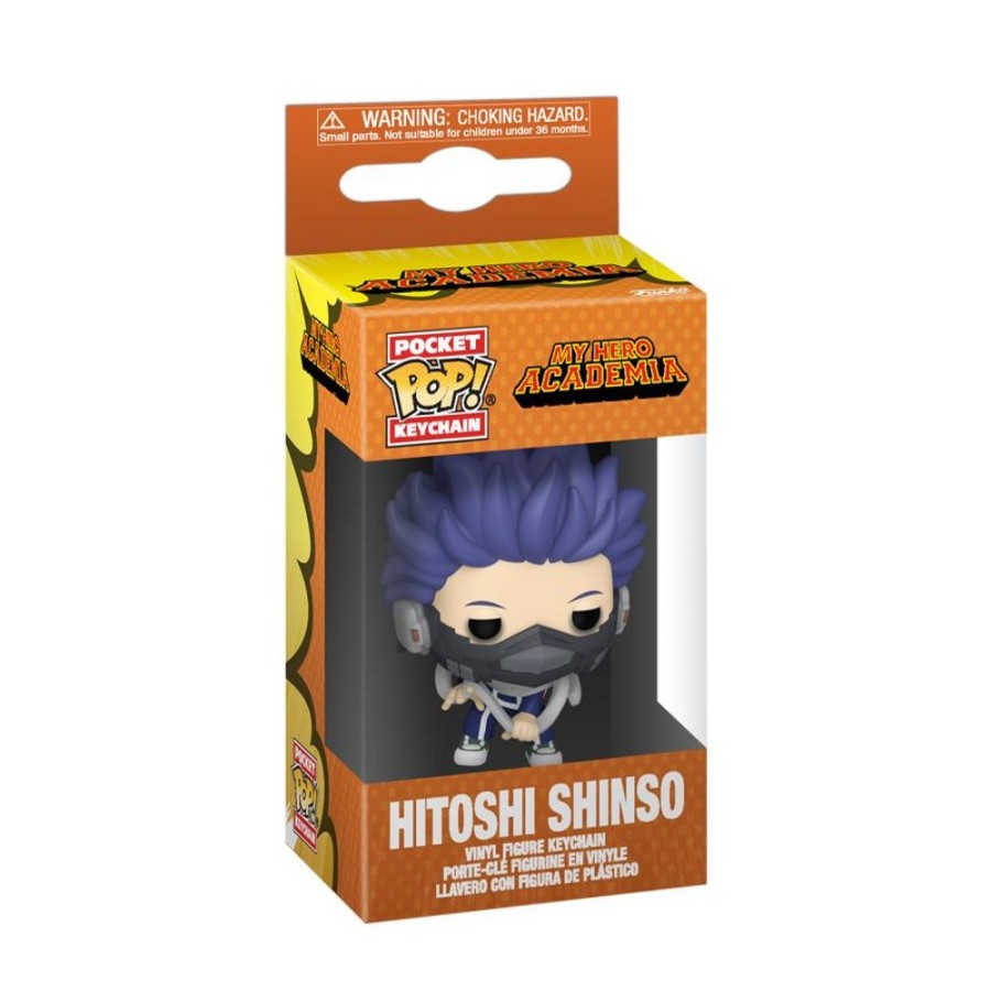 Anime Funko Keychains | My Hero Academia - Hitoshi Shinso Pop! Keychain