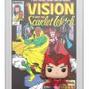 Popculture Funko | Marvel Comics - Scarlet Witch Pop! Cover [Rs]