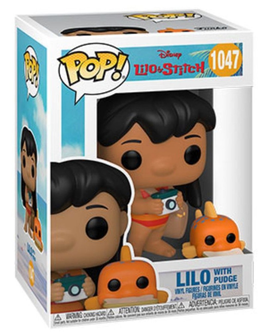 Popculture Disney | Lilo & Stitch - Lilo With Pudge Pop! Vinyl