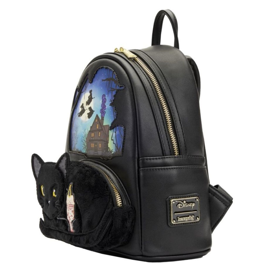 Loungefly Loungefly | Hocus Pocus - Binx Plush Pocket Mini Backpack