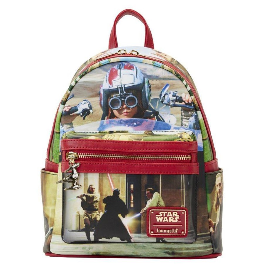 Popculture Loungefly | Star Wars: Episode One - The Phantom Menace Scenes Mini Backpack