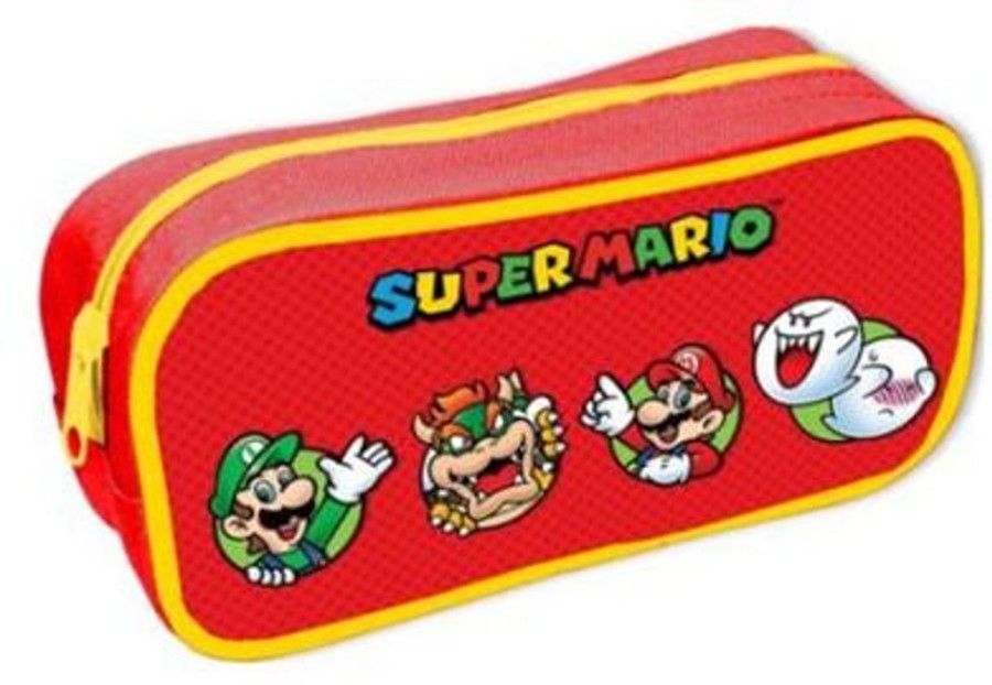 Popculture Super Mario Bro | Super Mario - Character Circles - Pencil Case