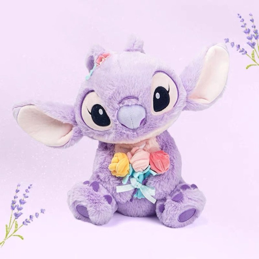 Popculture Disney | Lilo & Stitch - Angel Lavender Plush Messenger Bag