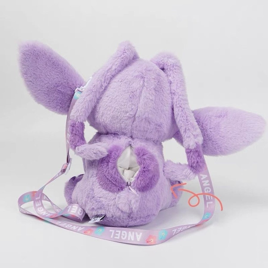 Popculture Disney | Lilo & Stitch - Angel Lavender Plush Messenger Bag