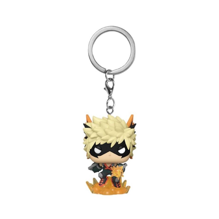 Anime Funko Keychains | My Hero Academia - Katsuki Bakugo (Explosion) Pocket Pop! Keychain [Rs]