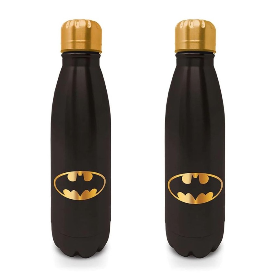 Popculture DC Comics | Dc Comics - Batman Logo Metal Drink Bottle