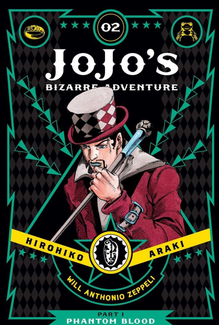 Anime JoJo's Bizarre Adventure | Manga - Jojo'S Bizarre Adventure: Part 1--Phantom Blood, Vol. 2