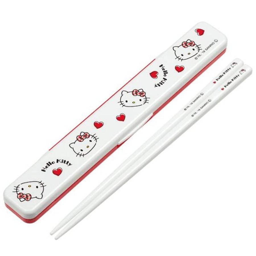 Anime Skater | Hello Kitty Red Heart Chopsticks