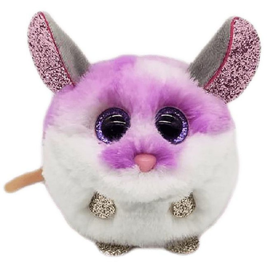 Toys Ty Beanie Boos | Ty Puffies Colby Purple Mouse