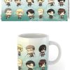 Food & Drinks Attack on Titan | Attack On Titan Mug - Chibi Characters