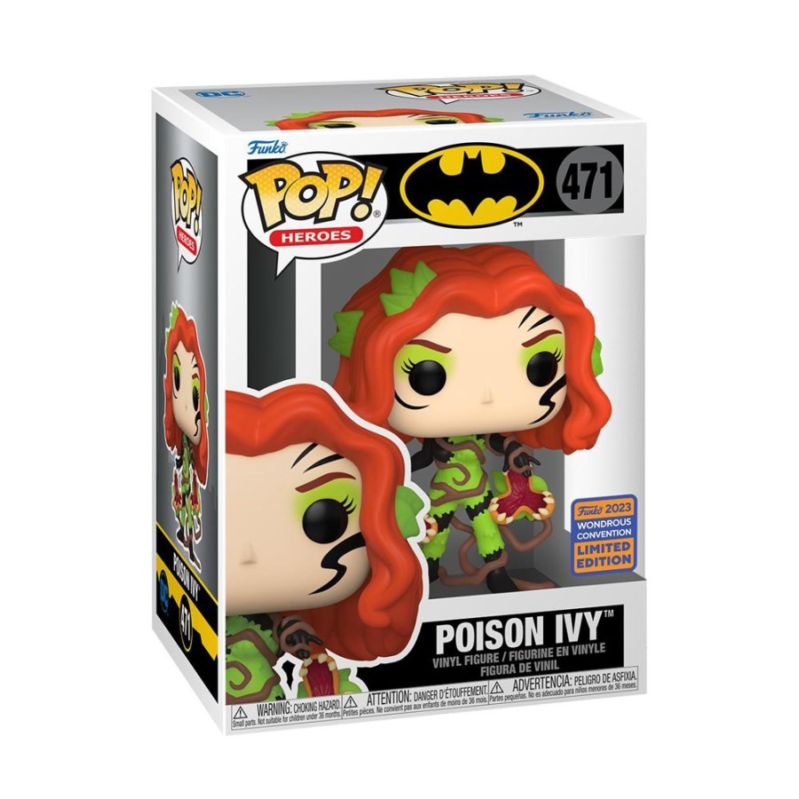 Popculture Funko | Dc Comics - Poison Ivy With Vine Pop! Vinyl Wc23