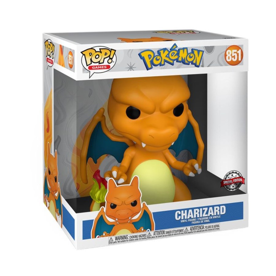 Anime Funko | Pokemon - Charizard Us Exclusive 10" Pop! Vinyl [Rs]