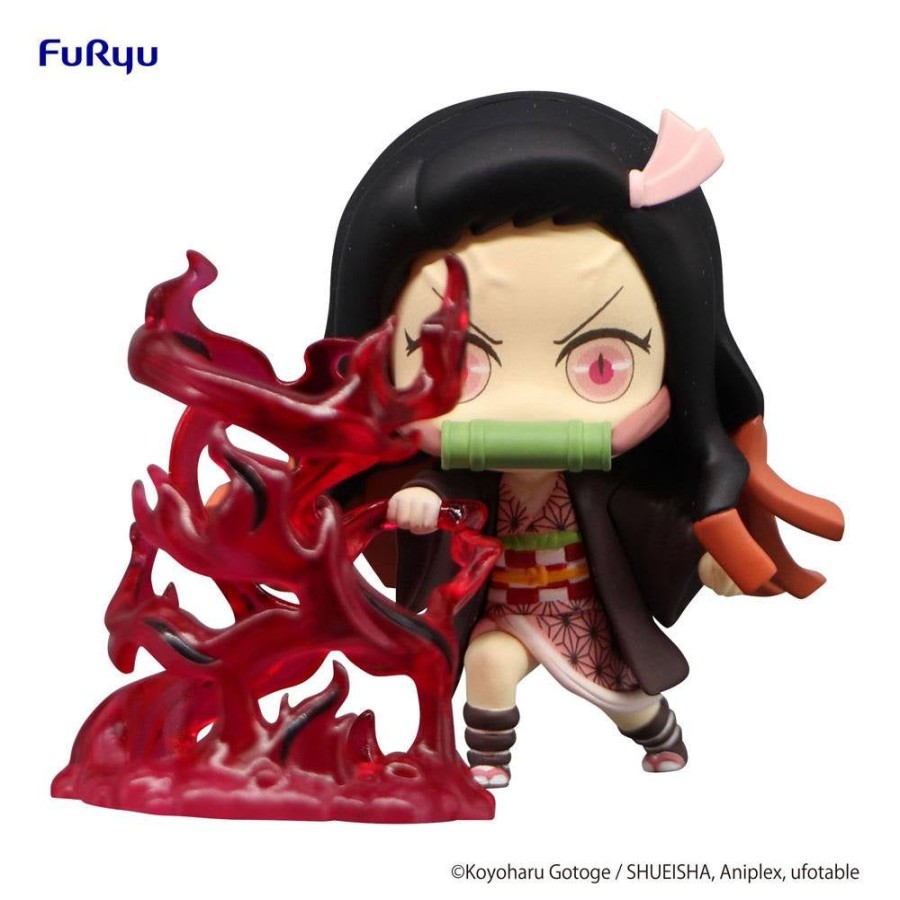 Anime Demon Slayer Figures | Demon Slayer: Kimetsu No Yaiba: Nezuko Kamado - Hold Prize Figure (Furyu)