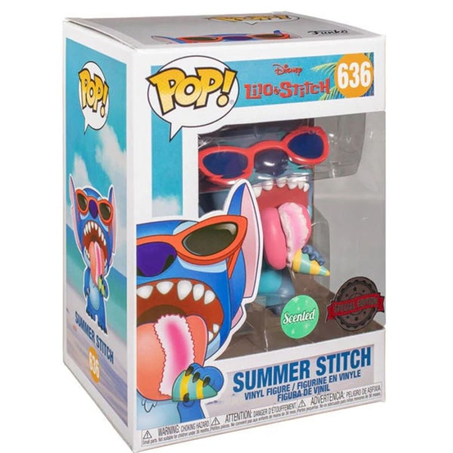 Popculture Disney | Lilo & Stitch - Stitch Summer Scented Us Exclusive Pop! Vinyl [Rs]