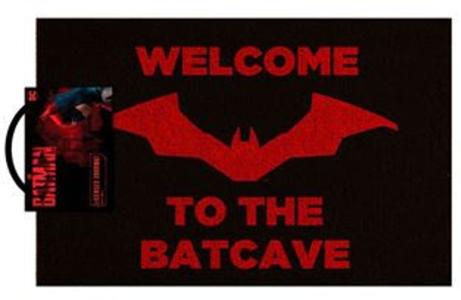 Popculture DC Comics | The Batman - Batcave Red Licensed Doormat