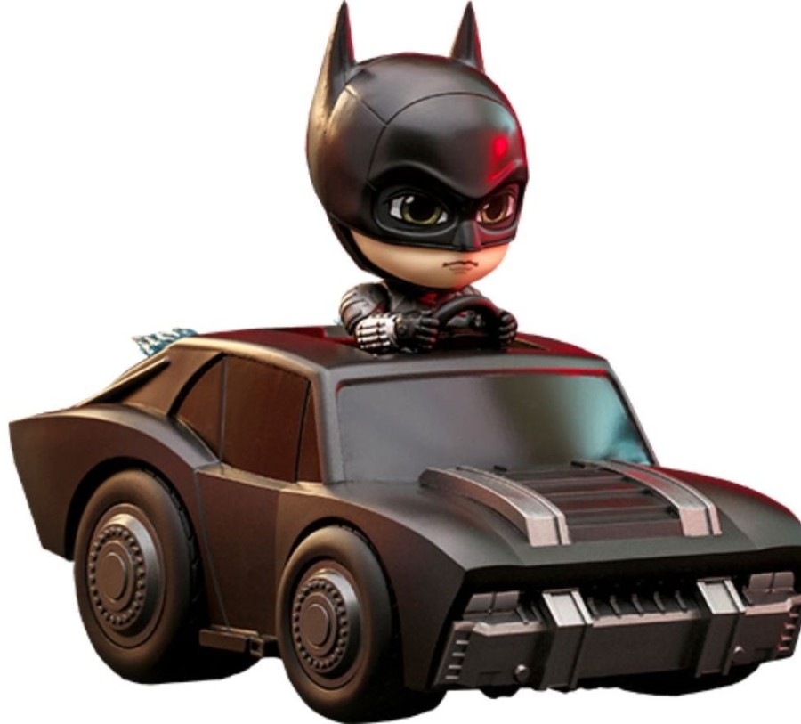 Popculture Hot Toys | The Batman - Batman And Batmobile Cosbaby Set