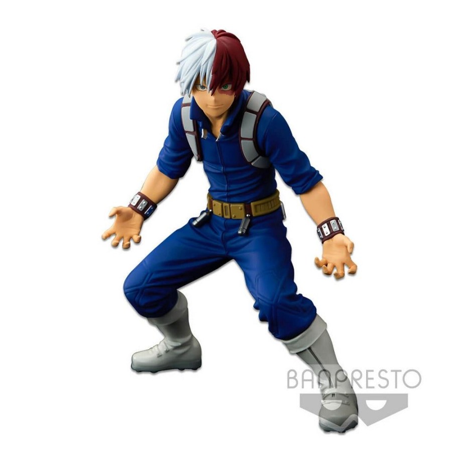 Anime My Hero Academia Figures | My Hero Academia - World Figure Colosseum - Super Master Stars Piece - Shoto Todoro (The Anime)Ki Figure