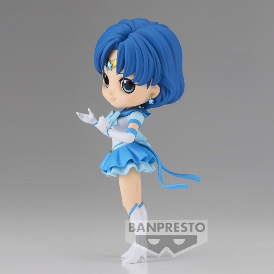 Anime Sailor Moon Sailor Moon Figures | Sailor Moon: Cosmos The Movie - Q Posket - Eternal Sailor Mercury (Ver. A)