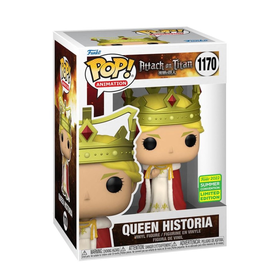 Anime Funko | Attack On Titan - Queen Historia Pop! Vinyl Sdcc 2022 Rs