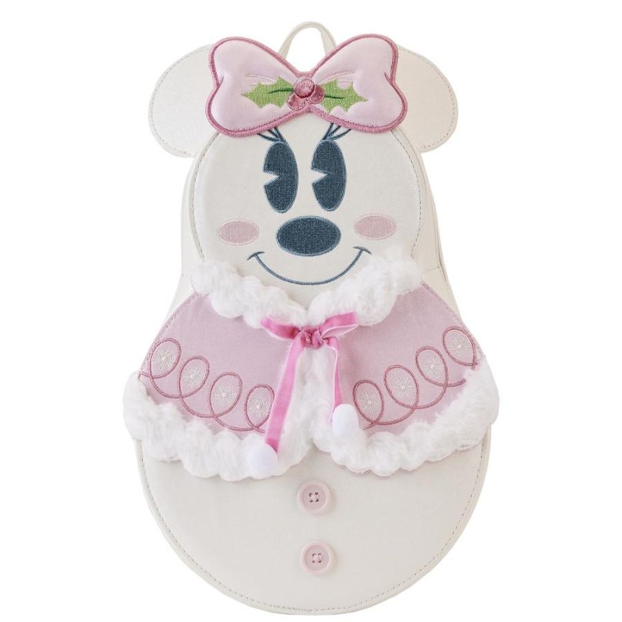 Fashion Loungefly | Disney - Minnie Mouse Pastel Snowman Mini Backpack