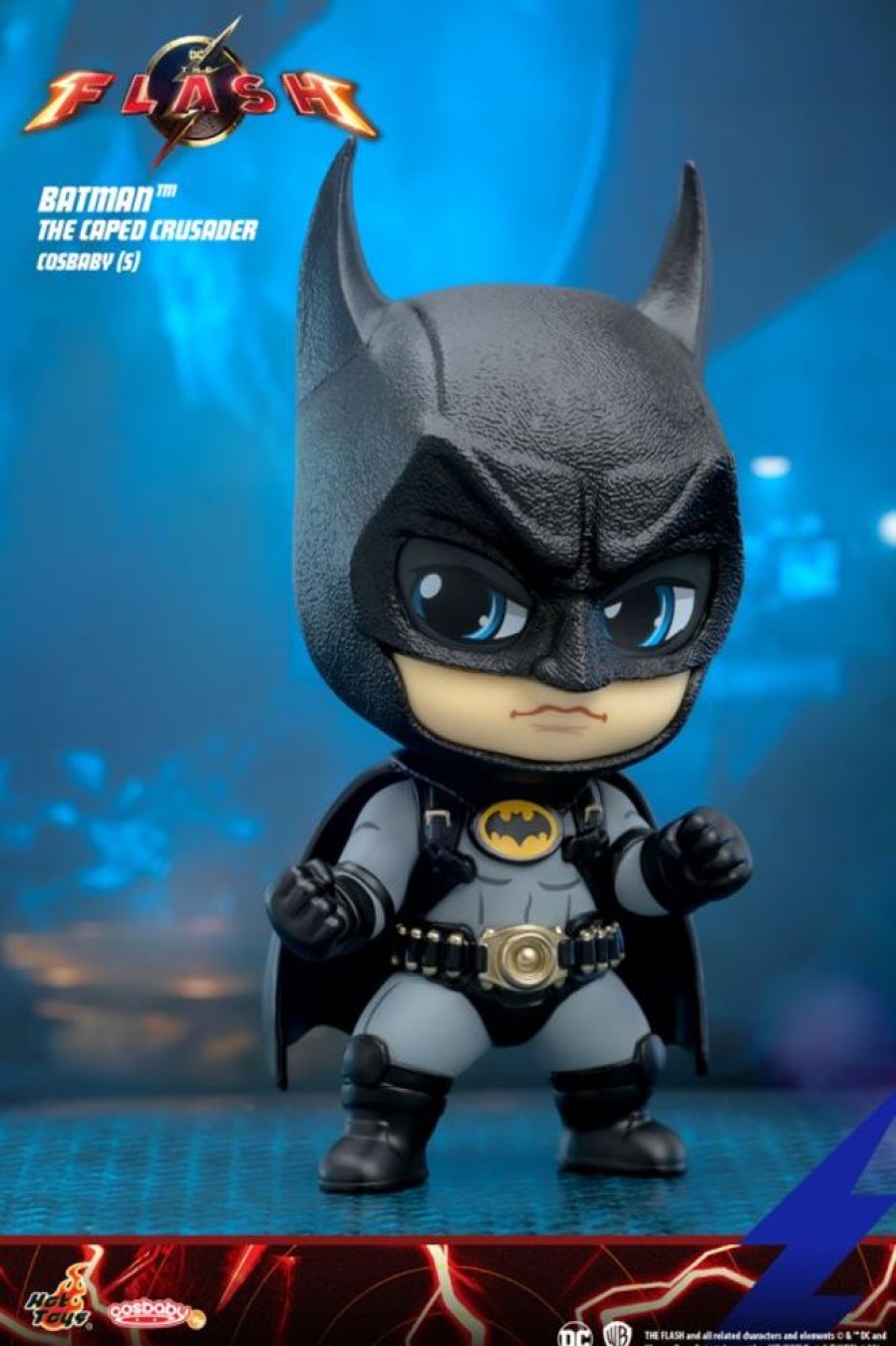 Popculture Hot Toys | The Flash (2023) - Batman (Caped Crusader) Cosbaby