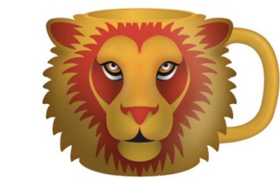 Food & Drinks Half Moon Bay | Harry Potter - Griffyndor Lion Shaped Mug