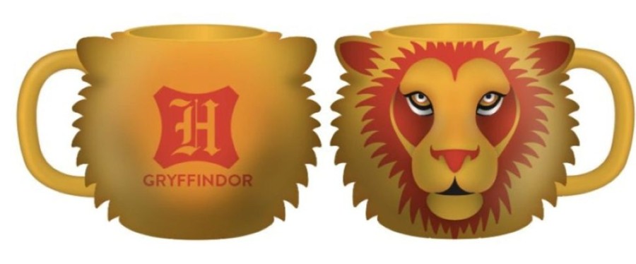 Food & Drinks Half Moon Bay | Harry Potter - Griffyndor Lion Shaped Mug